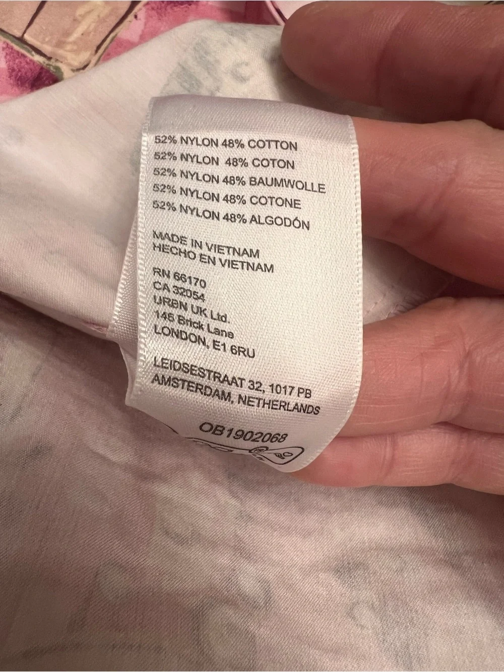 Urban Outfitters Retro 60’s Pink Gingham Martini Cocktail Print Shift Dress XS